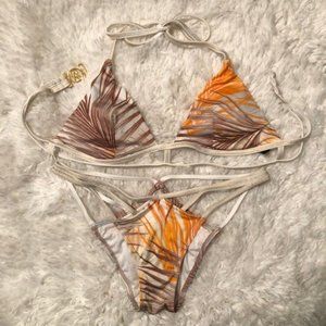 Victoria's Secret sexy island theme bikini set